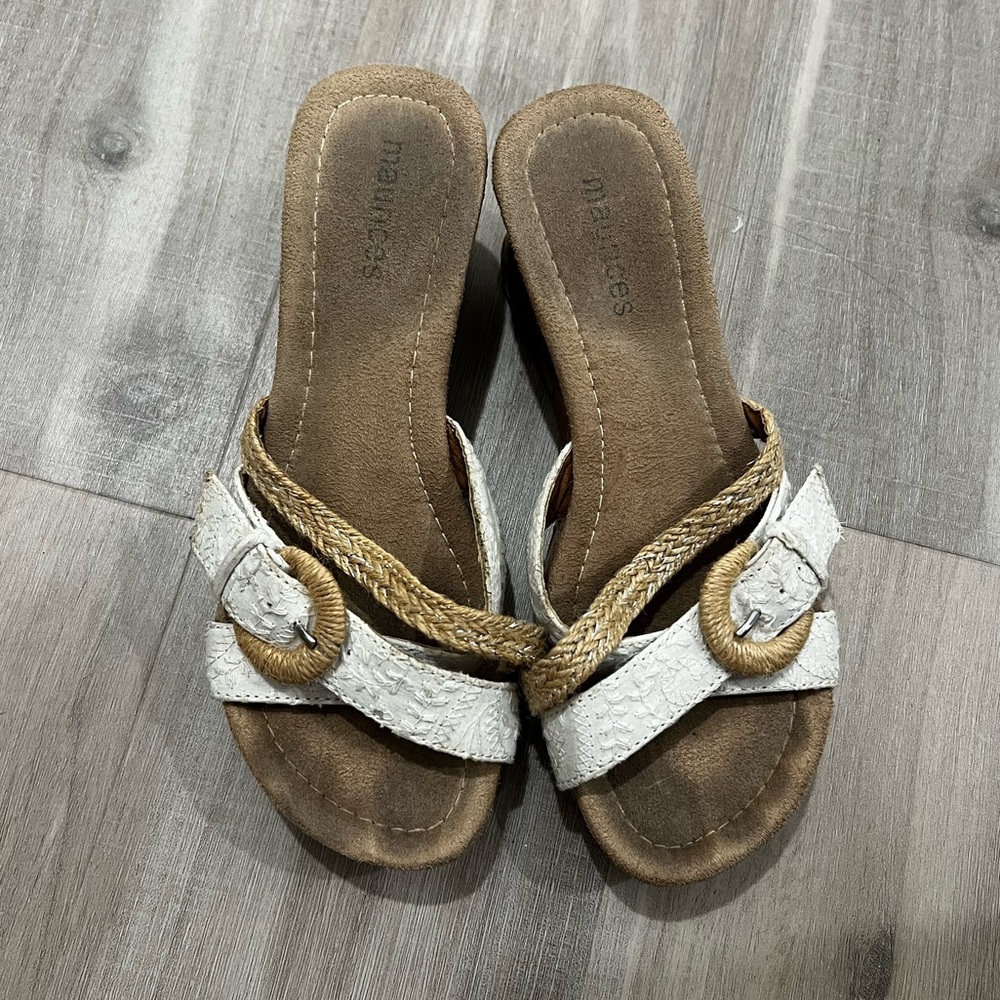 Maurices wedge sandals